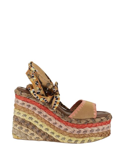 Sandalo donna con zeppa in corda KURT GEIGER London | 5597294209.